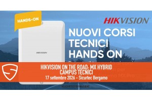 HIKVISION: SIcurtec è tappa di MX Hybrid On The Road